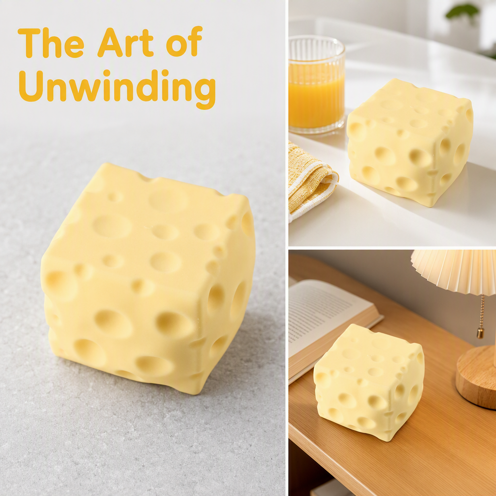 Simulated cheese clay slow rebound sculpting toy