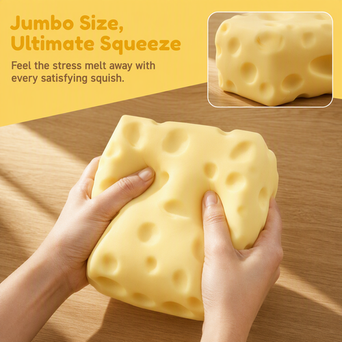 Simulated cheese clay slow rebound sculpting toy