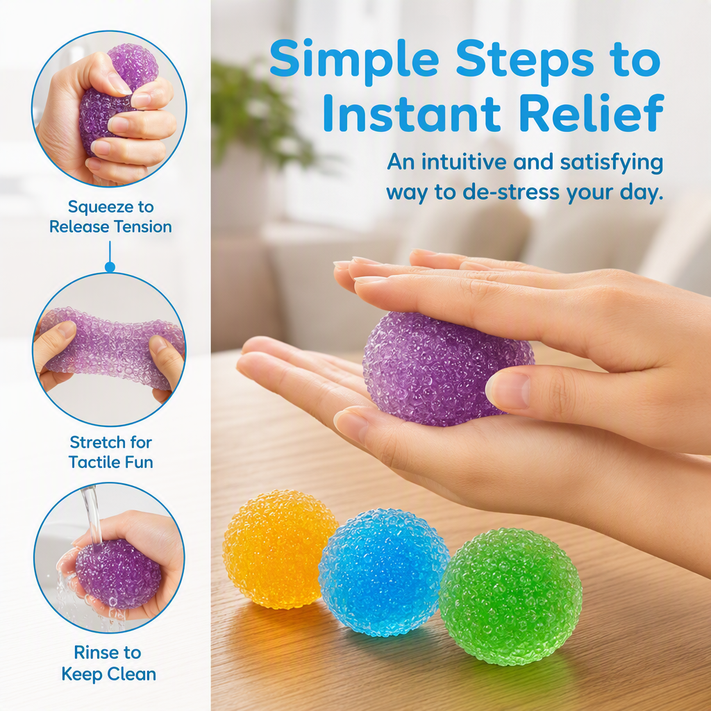Smoothie DIY Ball Stress Relief Toy Squeezable Fun