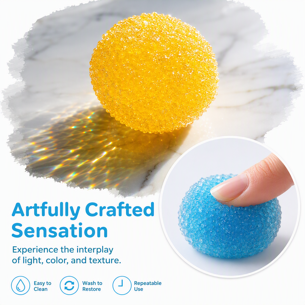Smoothie DIY Ball Stress Relief Toy Squeezable Fun