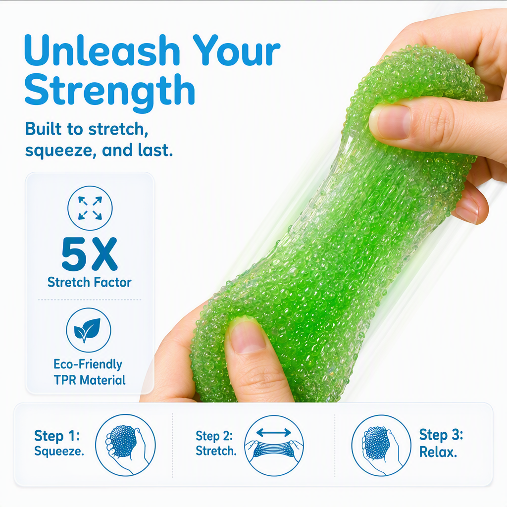 Smoothie DIY Ball Stress Relief Toy Squeezable Fun